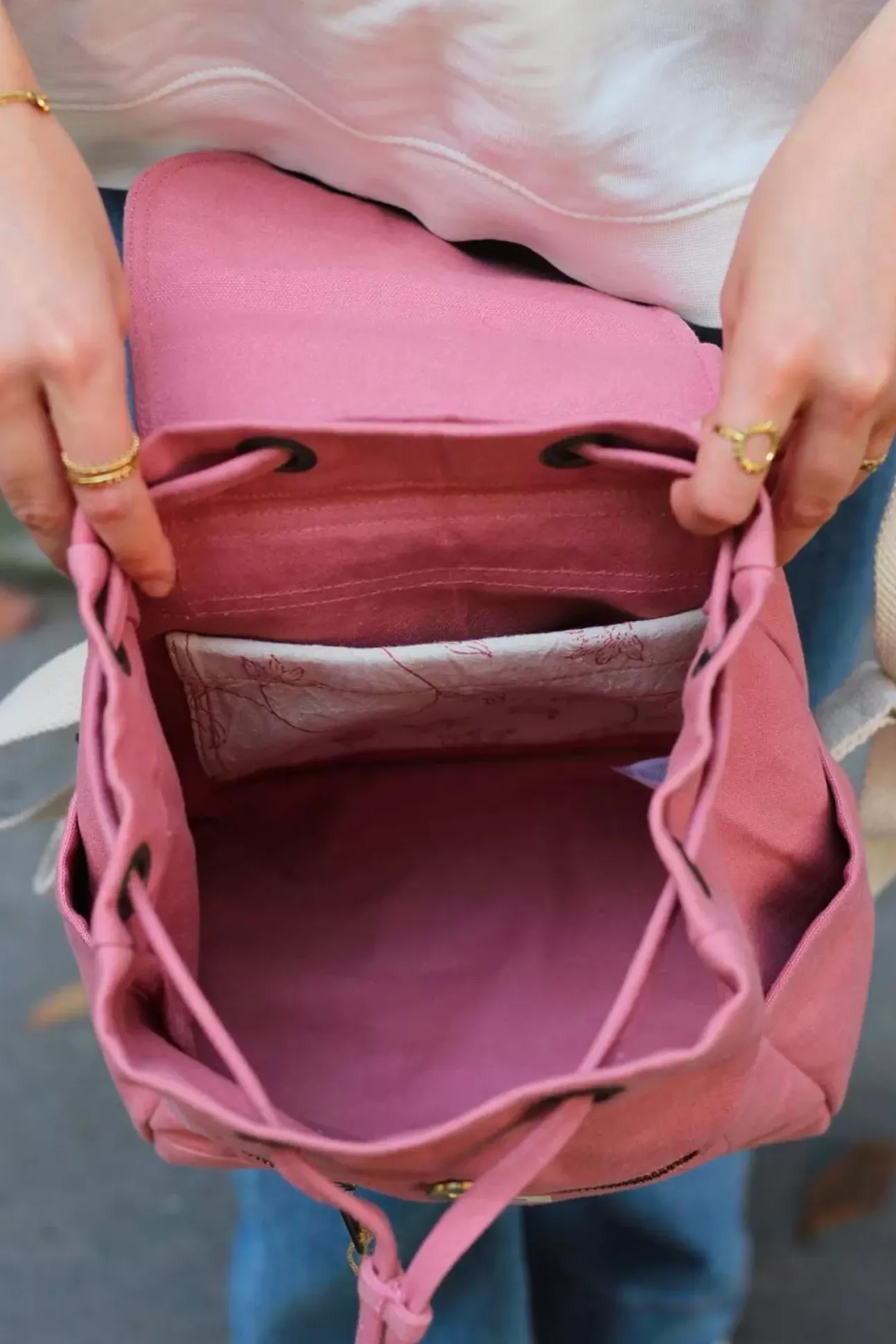 Mini Sac À Dos Eliot Rose Blush