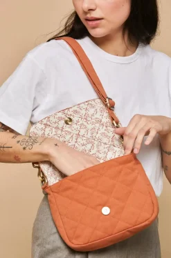 Sac À Main Matelasse Margault Sienne
