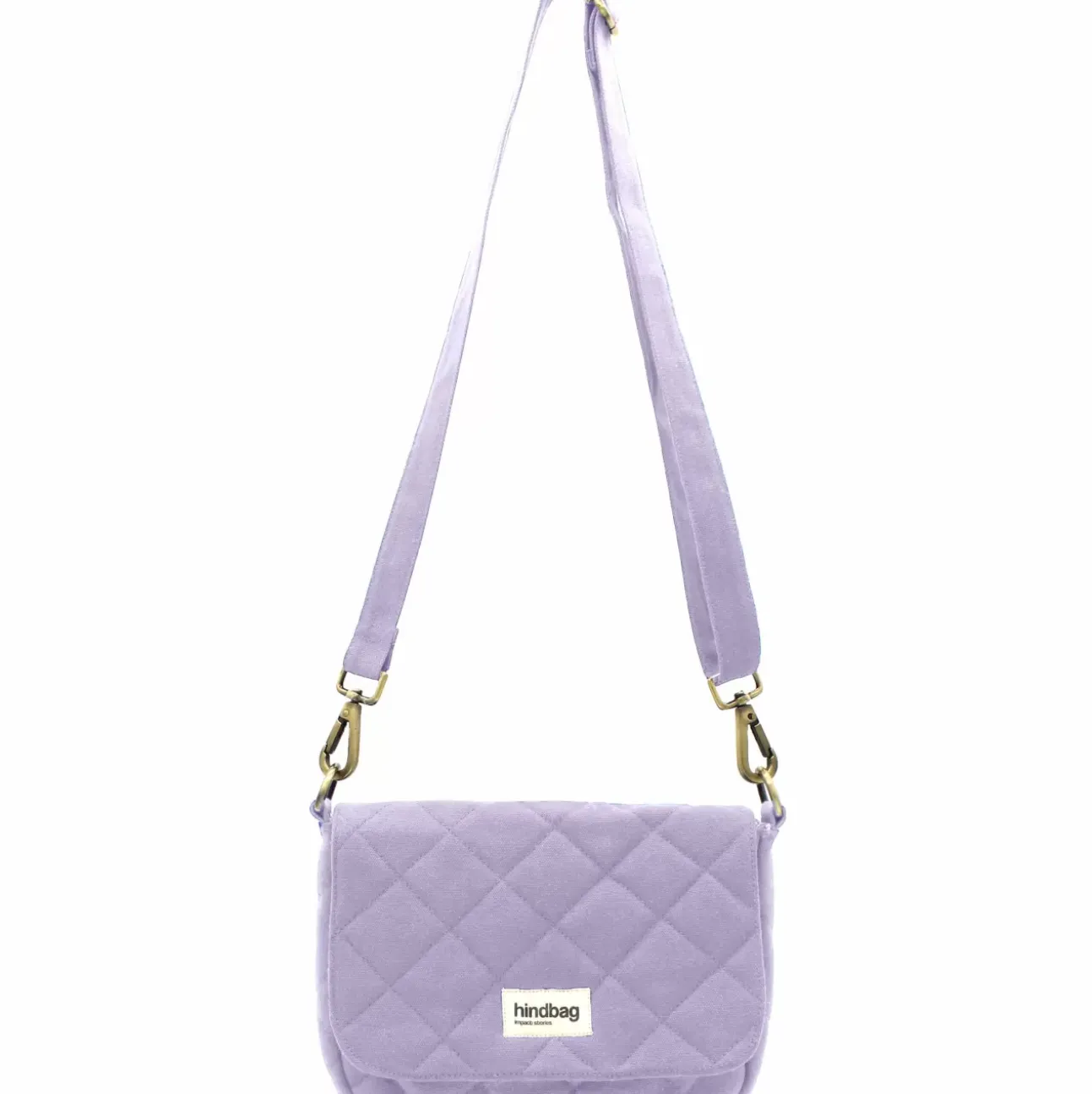 Sac À Main Matelasse Margault Lilas