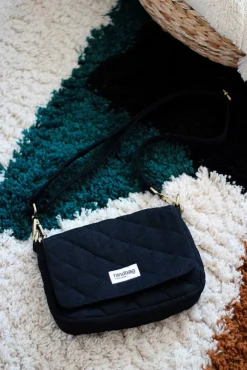 Sac À Main Matelasse Margault Noir