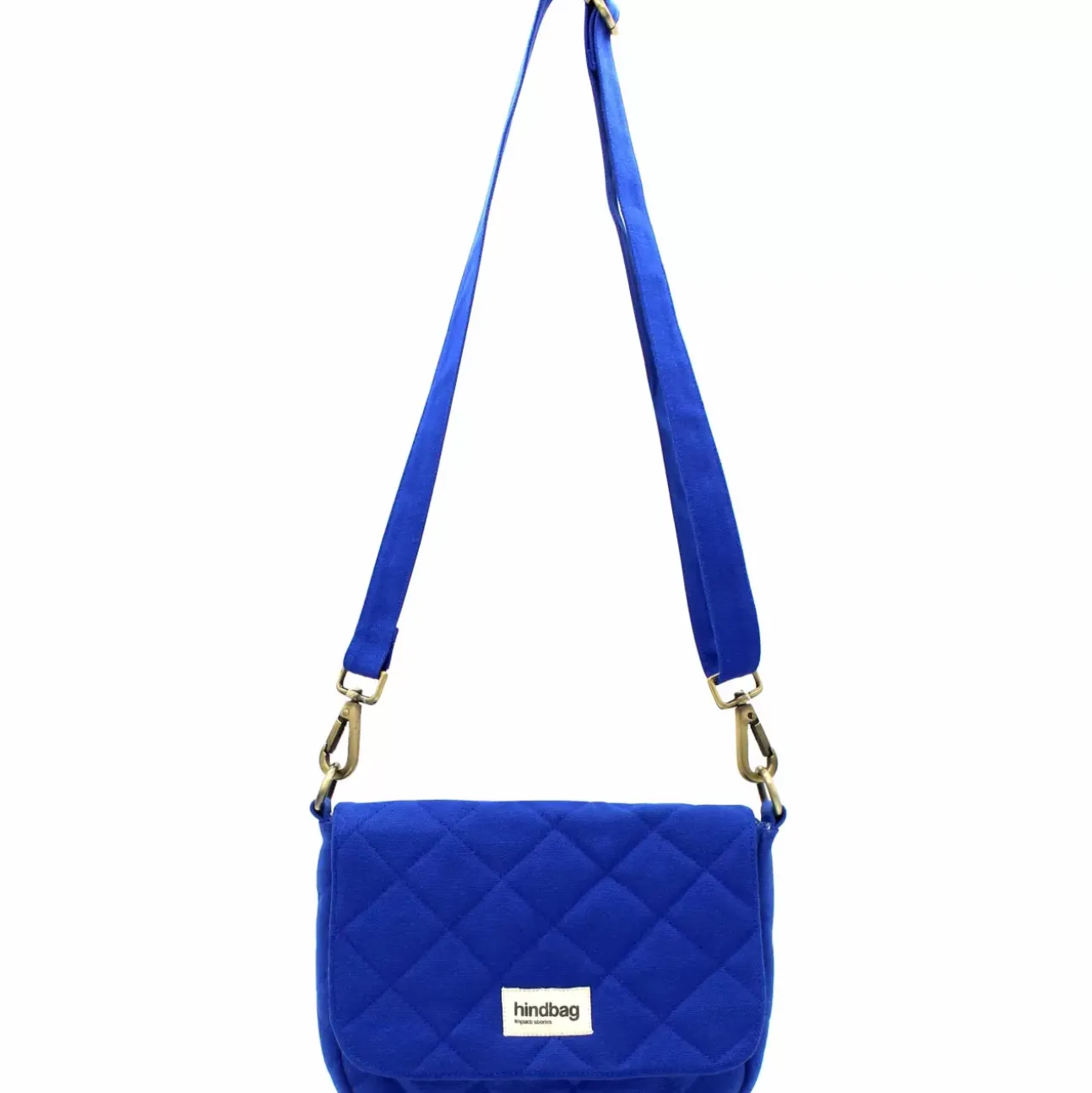 Sac À Main Matelasse Margault Bleu Electrique