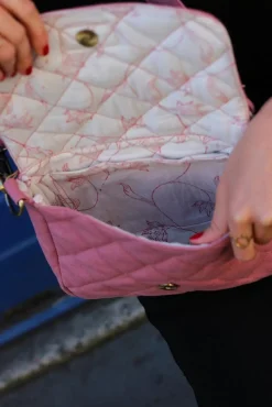 Sac À Main Matelasse Margault Blush