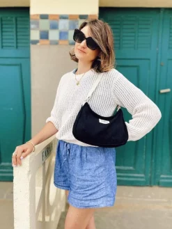 Sac Baguette Romy Noir