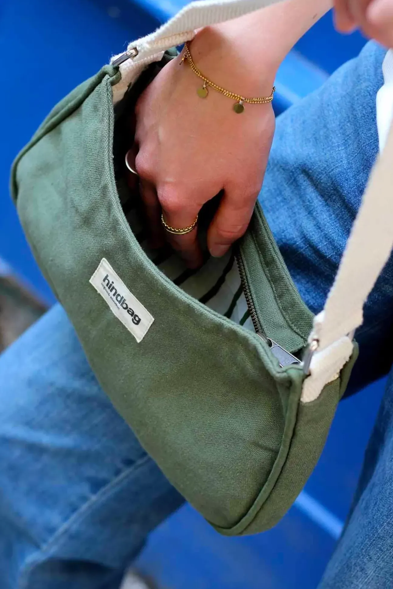 Sac Baguette Romy Olive