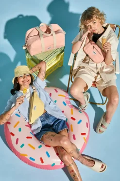 Sac Banane Olivia Citron Givre