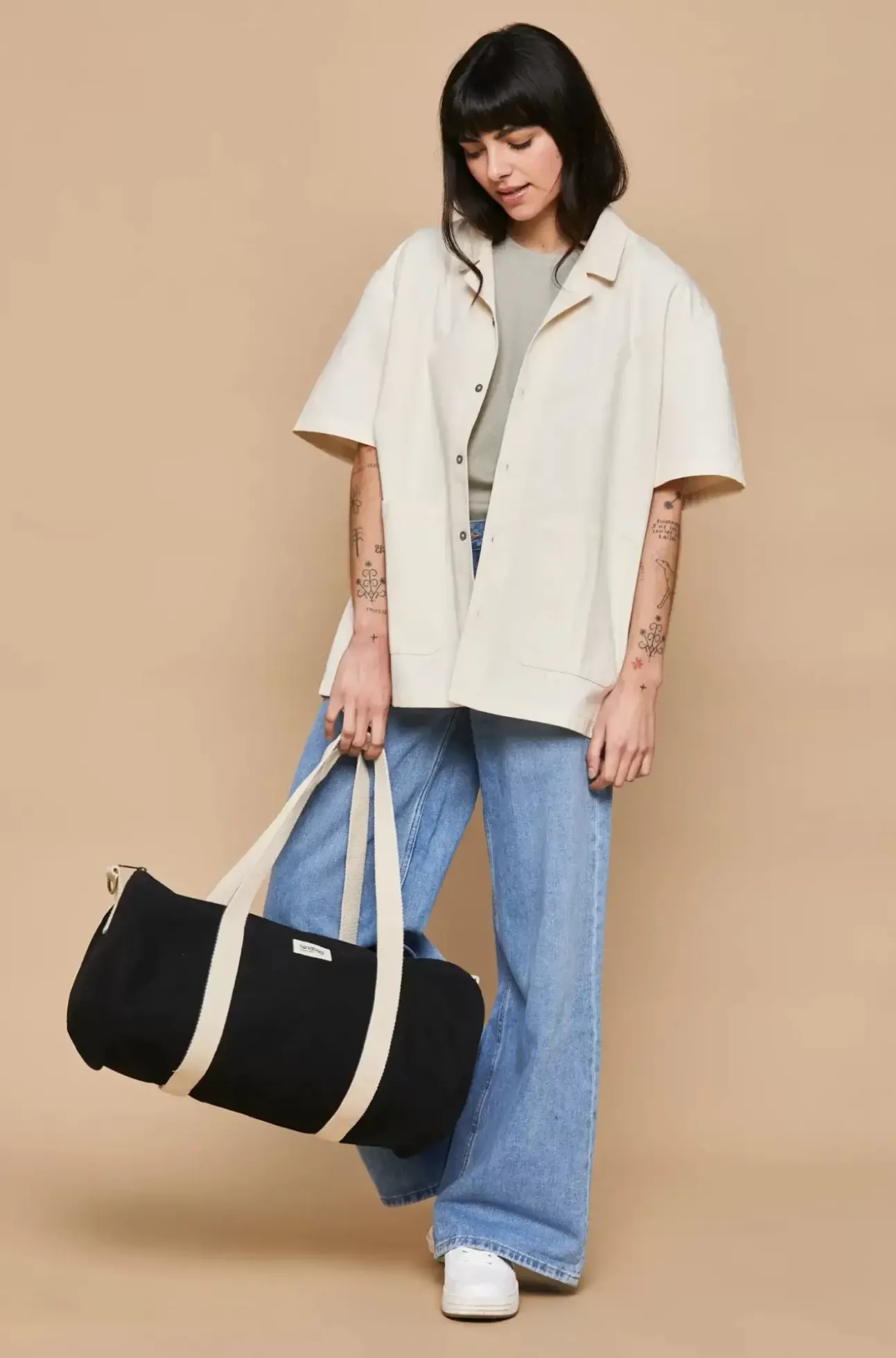 Sac Polochon Simon Noir