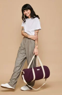 Sac Polochon Simon Prune