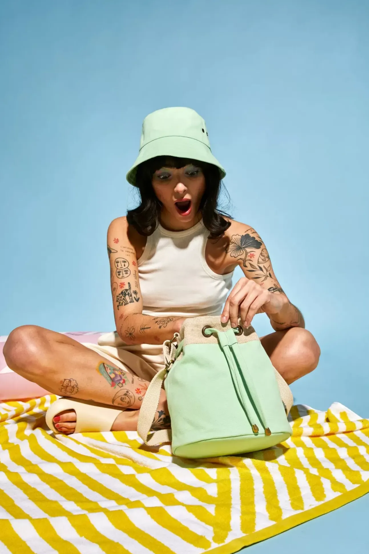 Sac Seau Julie Menthe Glacee