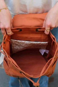 Mini Sac À Dos Eliot Sienne