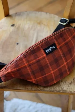 Sac Banane Olivia Tartan Camel Toffee