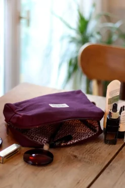 Trousse De Toilette Leon Prune